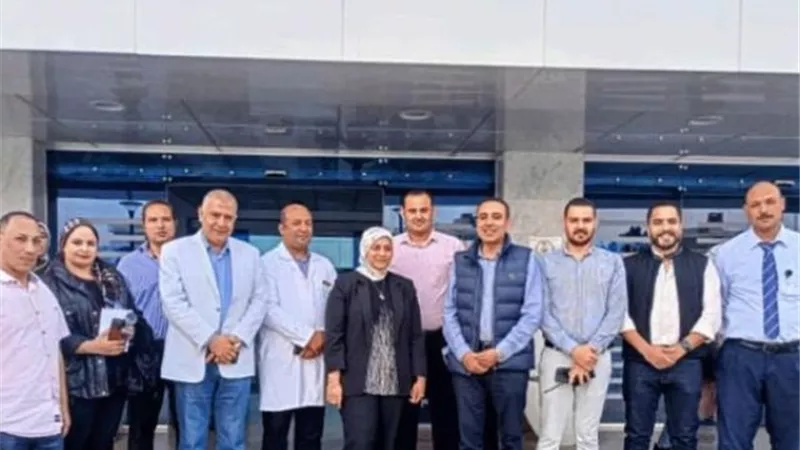 وفد القومي لحقوق الإنسان يشيد بمنشآت الرعاية الصحية في الإسماعيلية