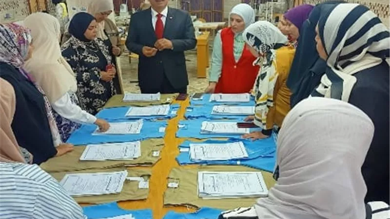 القوى العاملة ببورسعيد:دفعة جديدة من المتدربين بمركز التدريب المهنى