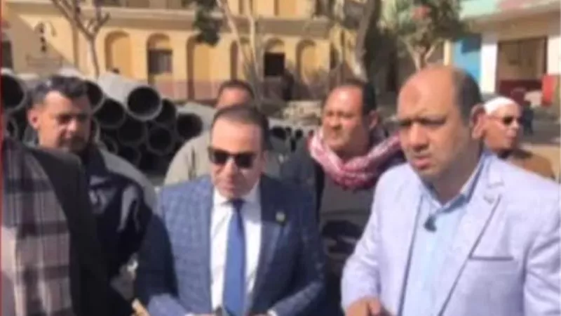 النائب أحمد بدوي ينجح في تسليم أرض محطة مركز طوخ لخدمة 850 ألف نسمة