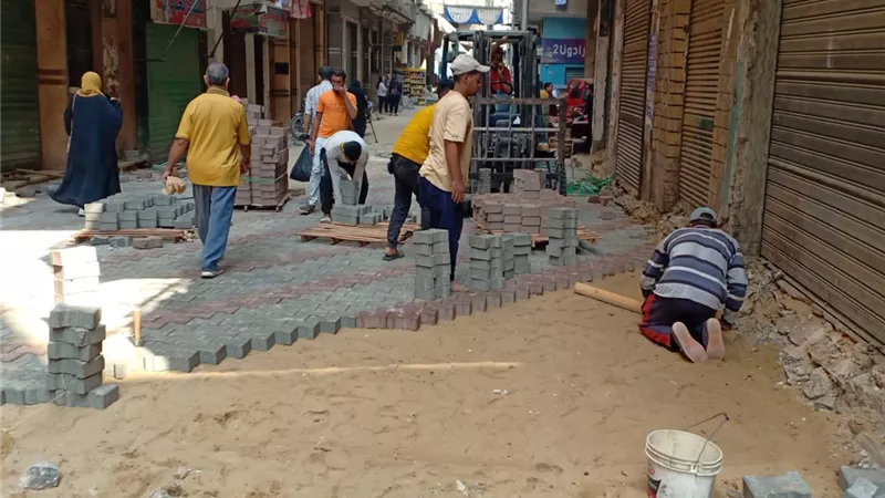 محافظ الجيزة يتابع جهود تطوير ورصف شوارع سكه الناظر وامتداد البصراوي