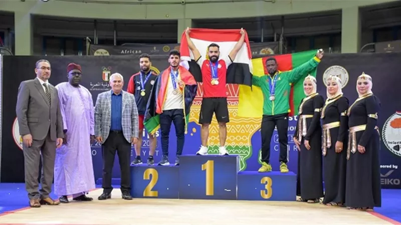 ٢٢ ميدالية لمصر في ثاني ايام بطولة افريقيا لرفع الاثقال