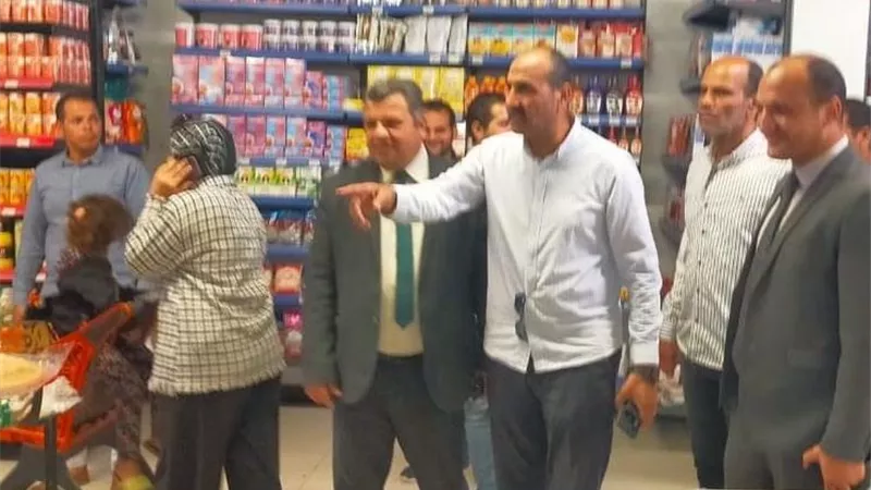 حملة للمحافظه و حماية المستهلك للمرور على الأسواق