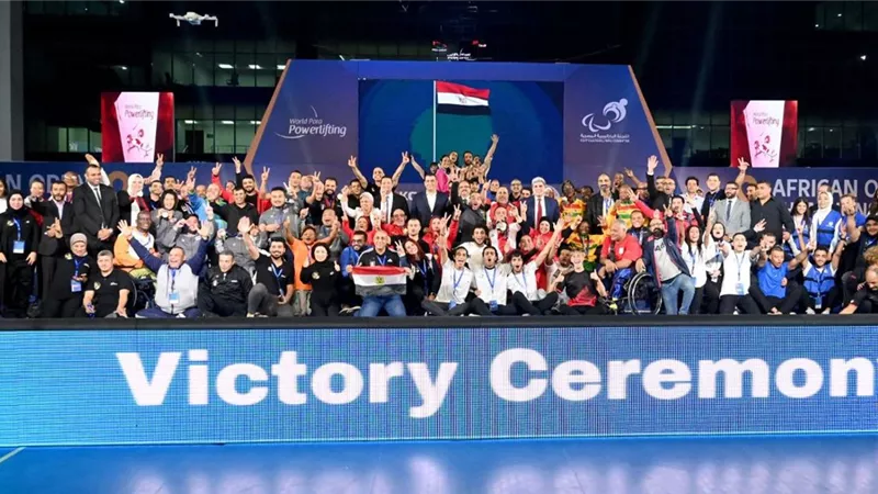 مصر تختتم بطولة رفع الأثقال البارالمبية برصيد 183 ميدالية