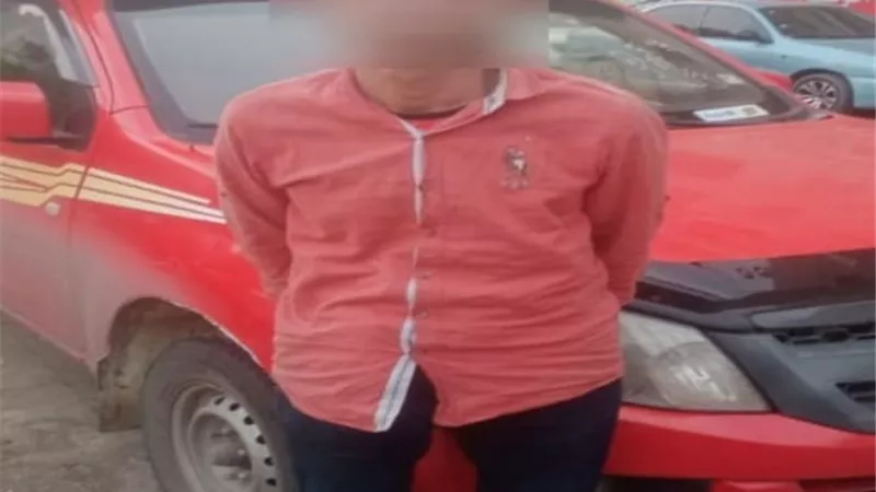 القبض على شخص سرق سيارة 
