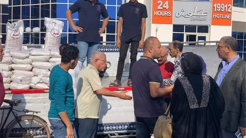 حملات تموينية لمتابعة توافرالسلع ببورسعيد..صور