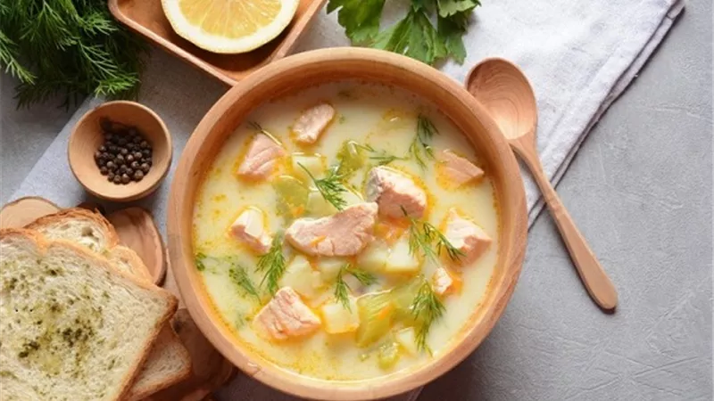 طريقة عمل شوربة السمك المغربية