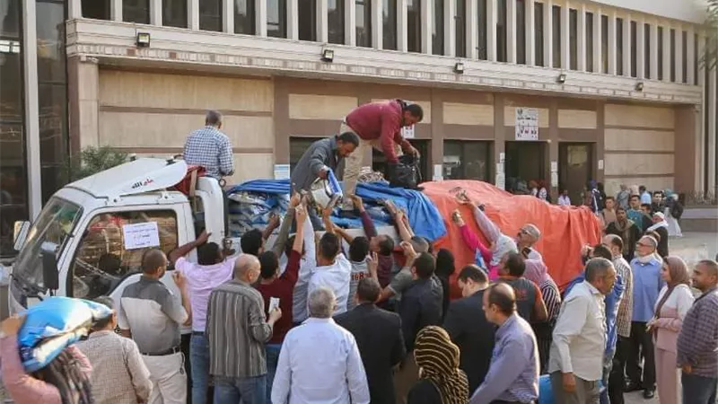 طرح8 آلاف كيلو أرز بسعر12جنيها للكيلو للمواطنين بالشرقية