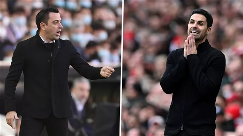 برشلونة يترقب أزمة أرتيتا مع أرسنال لخلافة تشافى