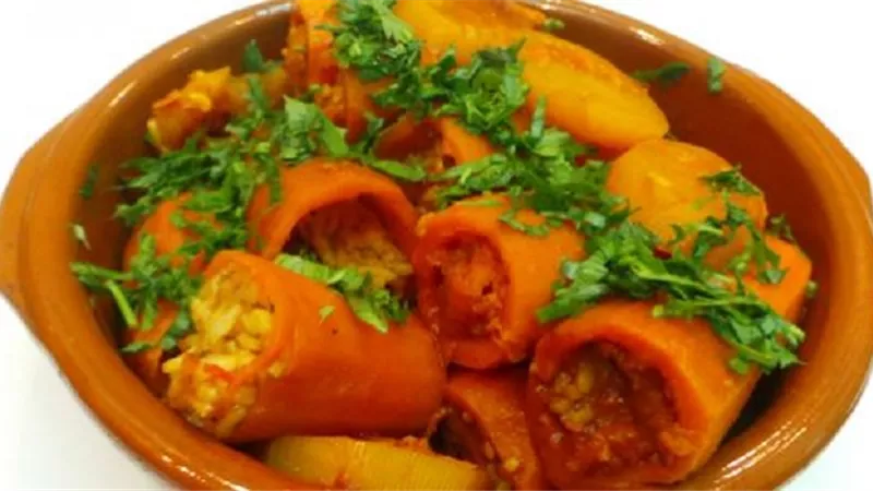طريقة عمل محشي الجزر