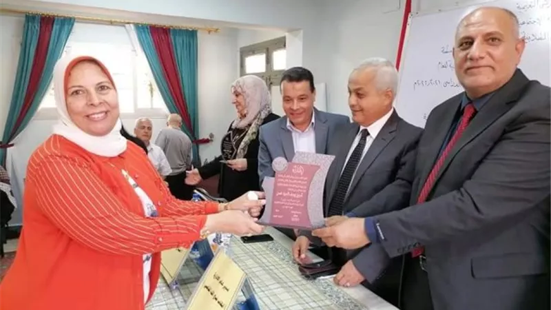 تكريم الفائزين فى مسابقات التربية الاجتماعية بدكرنس بالدقهلية