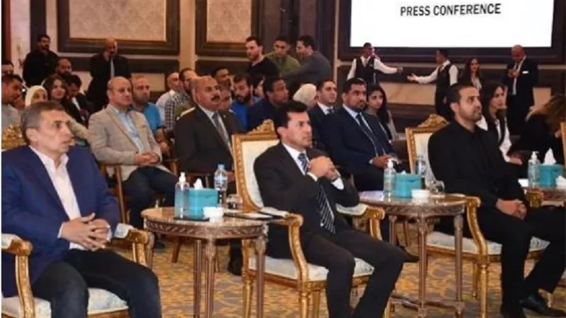 وزير الشباب والرياضة يشهد مؤتمر الإعلان عن أول وأكبر أولمبياد للياقة