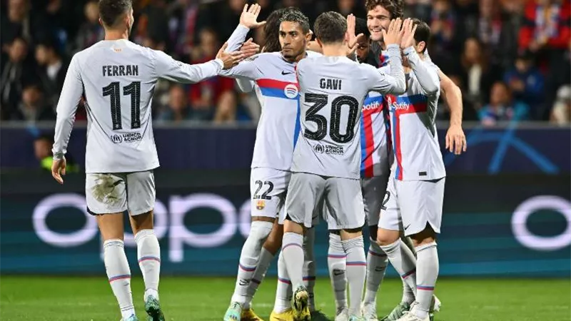 دورى ابطال أوروبا.. برشلونة ييفوز على فيكتوريا بلزن برباعية