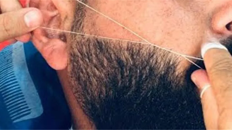 أخذ الوجه بالفتلة للرجال اختلف فيه الفقهاء..وهذا حكمه