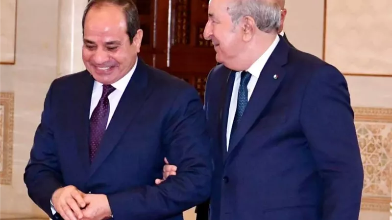 السيسى يؤكد مساندة مصر للرئاسة الجزائرية للقمة بما يخدم المصالح العربية
