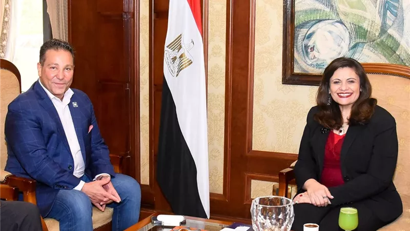 وزيرة الهجرة: كل الدعم والتشجيع لرجال الأعمال المصريين بالخارج