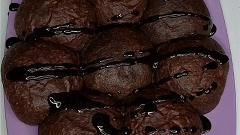 خبز بحشو الشوكولاته