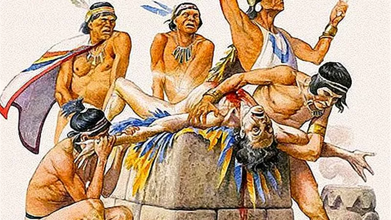 قربان بشري ثمن الكشف عن الاثار