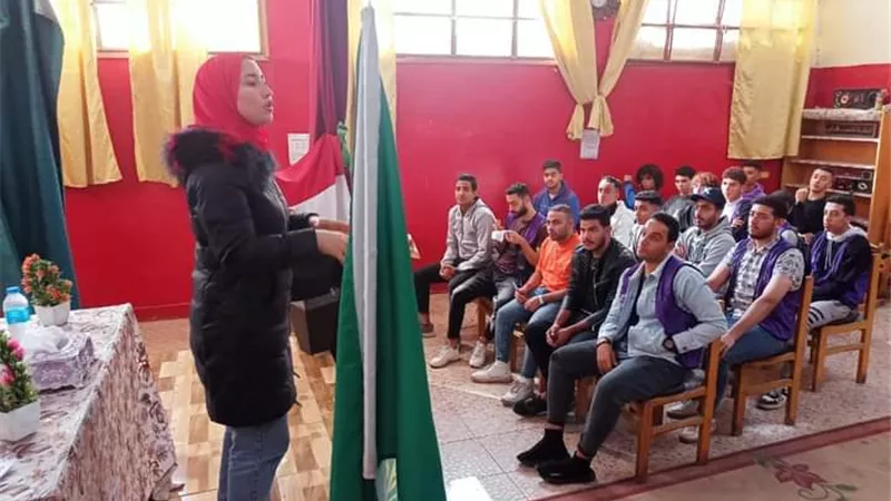 دورة تدريبية عن التغيرات المناخية بمركز شباب ١٥ مايو