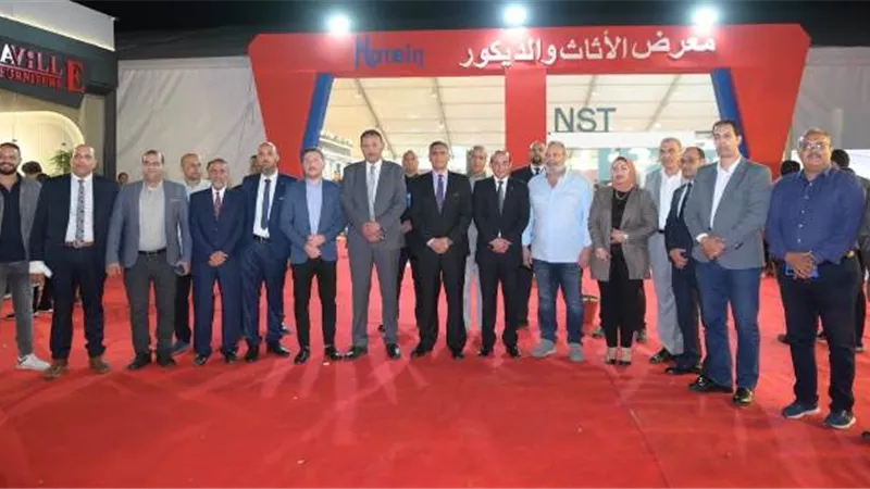 قيادات جهاز 6 أكتوبر تفتتح معرض للأثاث والديكور بمشاركة 60 شركة صور