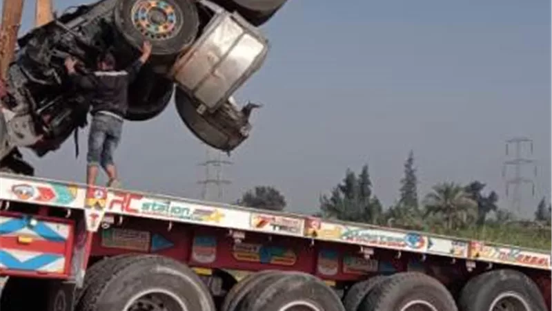 إصابة سائق في حادث سير بالإسماعيلية