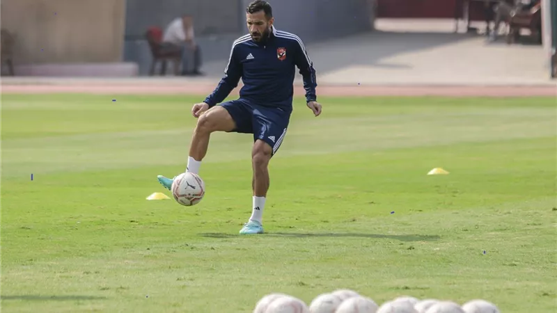معلول ينتظم في التدريبات بعد تعافيه من الاصابة