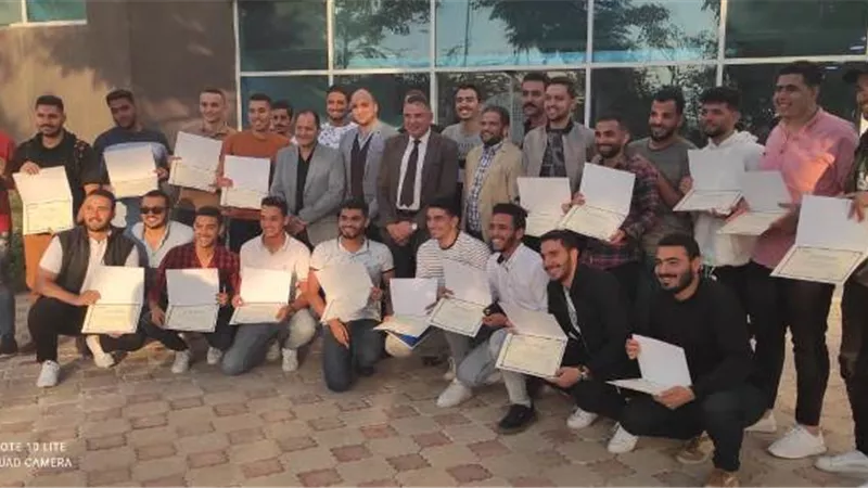 التعليم المستمر بجامعة بدر يكرم خريجى برنامج إدارة المشروعات صور