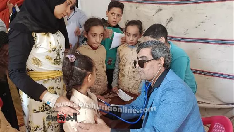 جامعة لسادات تنظم مشروع تنموى لتنمية الريف المصري بقرية نبيل الوقاد
