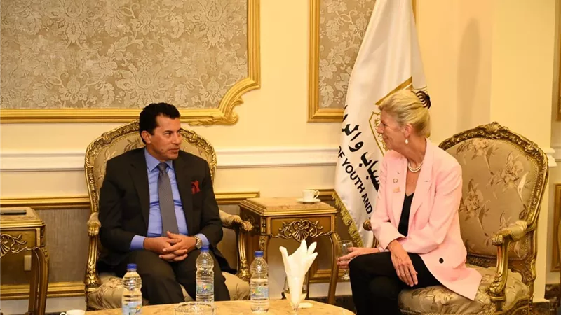 وزير الشباب يبحث التعاون مع ممثل صندوق الأمم المتحدة للسكان