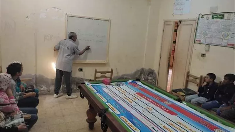 انطلاق مبادرة دراستك عندنا بالمجان بمركز شباب طهنشا مركز المنيا