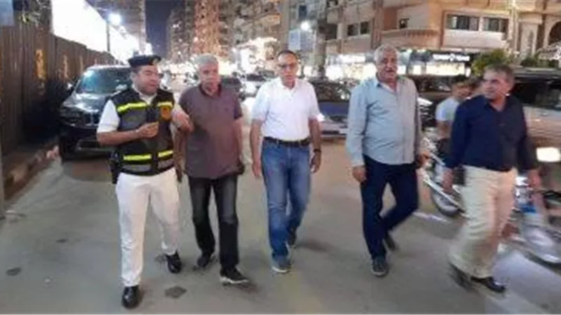 جولة لمحافط الشرقية بشوارع مدينة الزقازيق