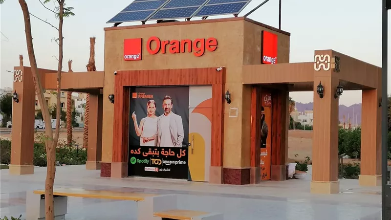 محافظ جنوب سيناء يفتتح مقر شركة اورنج فى الممشى السياحى بشرم الشيخ