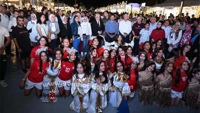 كرنفال فني بخليج نعمة لطلائع مراكز شباب المحافظات 