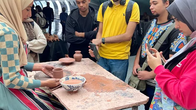 الفيوم تشارك بفعاليات تراث المحافظات بالمتحف القومي للحضارة المصرية