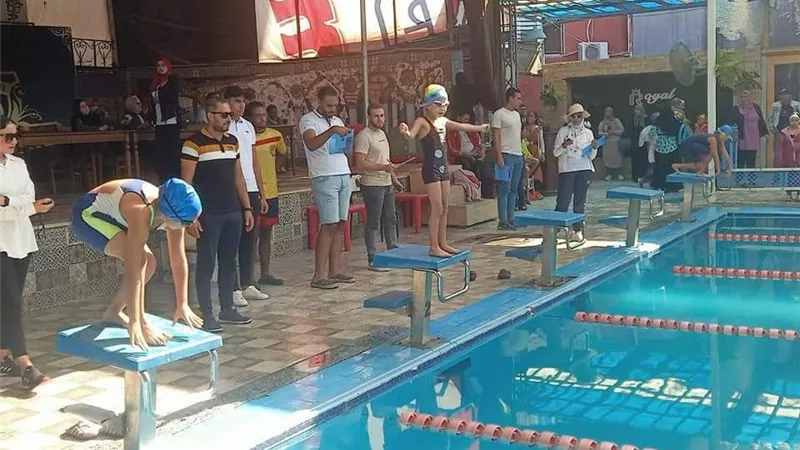 تعليم دمياط يحصد المراكز الأولى في بطولة الجمهورية للسباحة