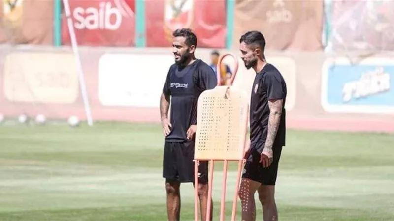 اسباب غياب كهربا وسافيو عن تدريبات الأهلى اليوم