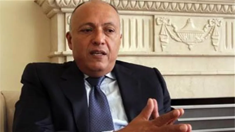 وزير الخارجية:مصر عازمة على جعل مؤتمر المناخ نقطة فارقة وعلامة مميزة