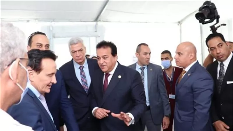 وزير الصحة يفتتح المستشفى الميداني بشرم الشيخ ضمن خطة تأمين مؤتمر المناخ