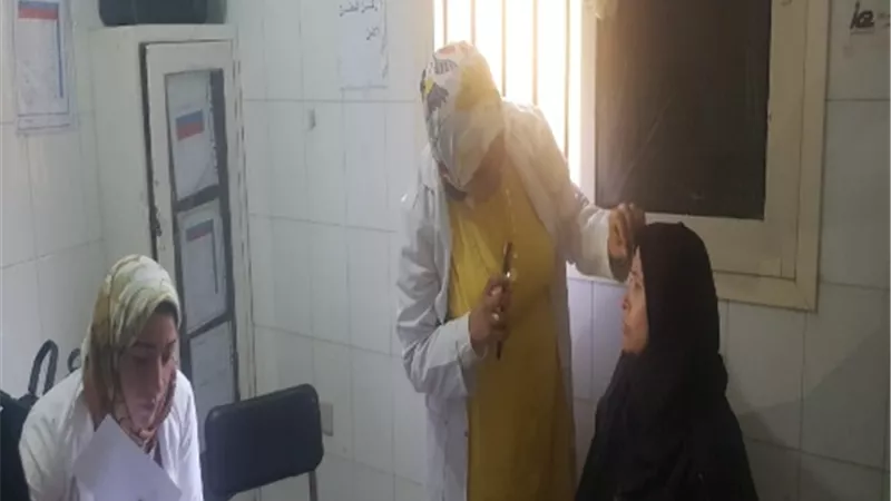 جامعة بنها تنظم قافلة طبية بقرية ترسا بطوخ .. وصرف علاج بالمجان