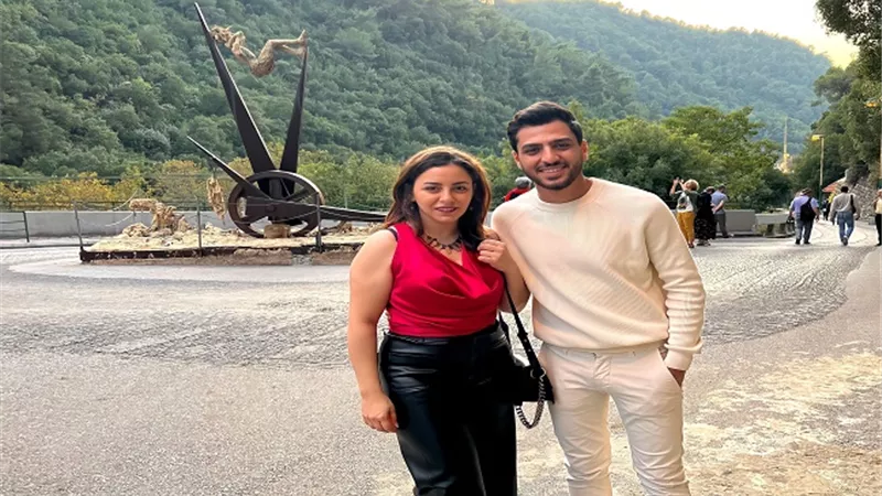 إلهام عبد البديع تستمتع بشهر العسل برفقة زوجها الملحن وليد سامي