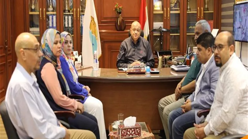 شركة مياه المنيا تنظم مبادرة المناخ مسئوليتي للتوعية بالتغييرات