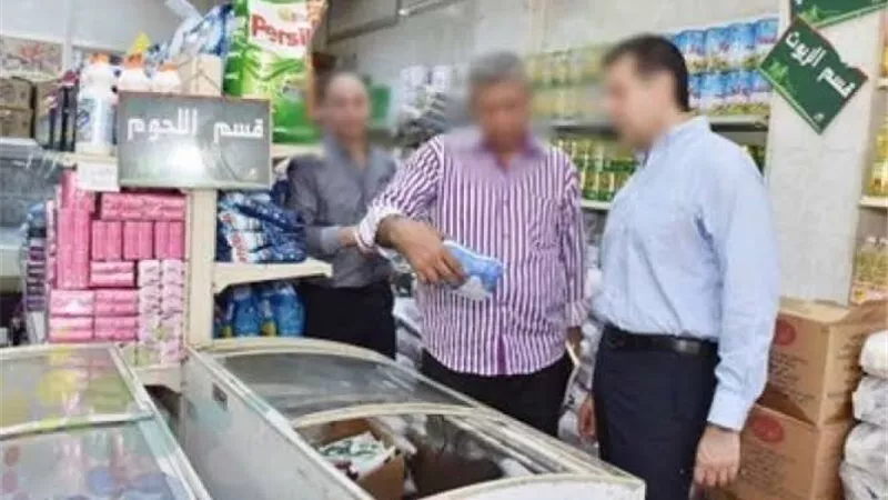 تحرير ٢٠ محضر فى حملة تموينية على المحال التجارية بمدينة الطود جنوب