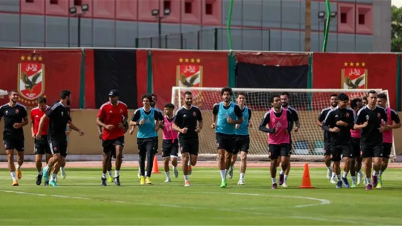 راحة 5 أيام للاعبي الأهلي من التدريبات