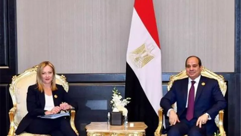 السيسى: زيارة رئيسة وزراء إيطاليا لمصر قوة دفع للعلاقات بين البلدين