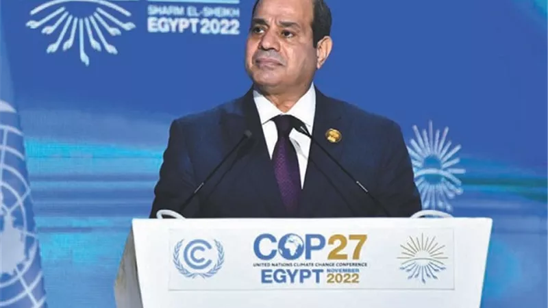 السيسي يضع العالم أمام مسئولياته