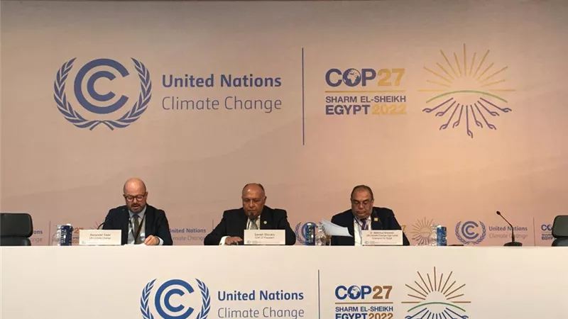 شكري: مصر تقدر دعم قادة دول العالم لمواجهة تغيرات المناخ