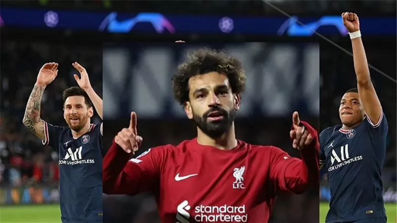 محمد صلاح ضمن التشكيل الأفضل لـ دورى الأبطال.. برفقة ميسى ومبابى