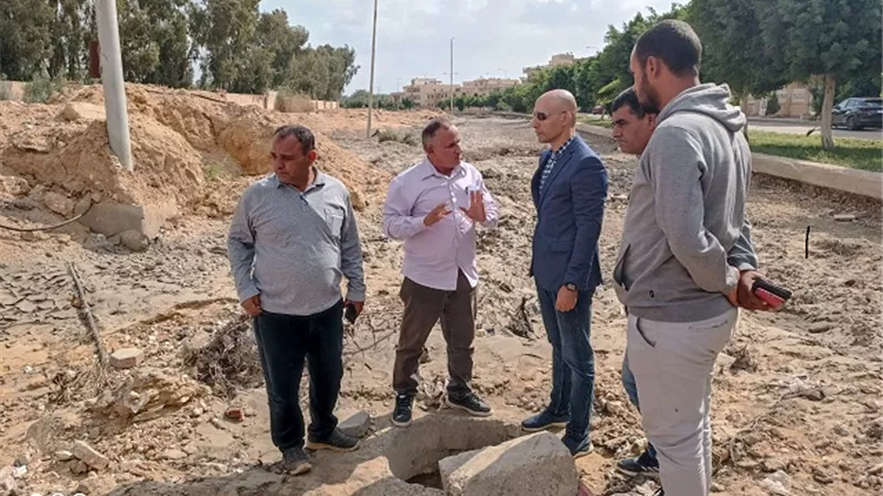 جهاز مدينة العبور يعلن عن خطة شاملة لمجابهة أمطار الشتاء