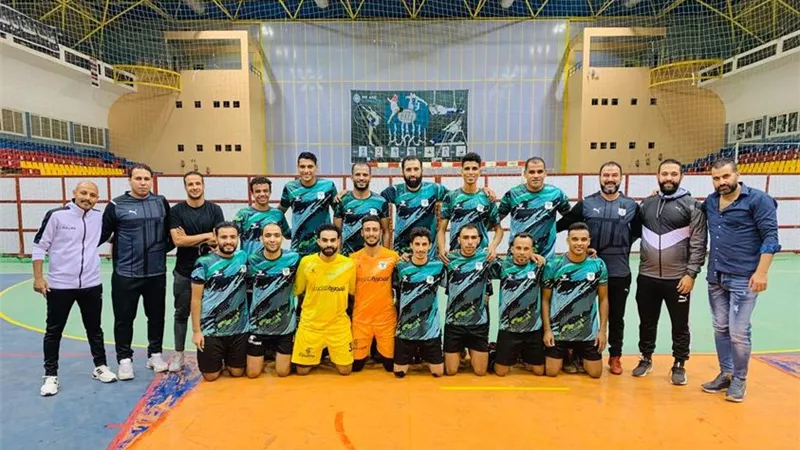 المصري لكرة الصالات يفوز على دلفي السكندري بثلاثة أهداف مقابل هدفين