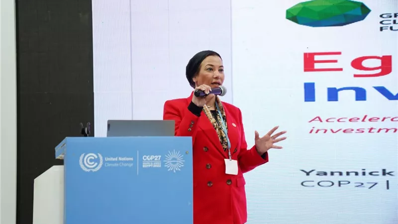وزيرة البيئة تشارك في إطلاق الخطة الاستثمارية للتغيرات المناخية 2050