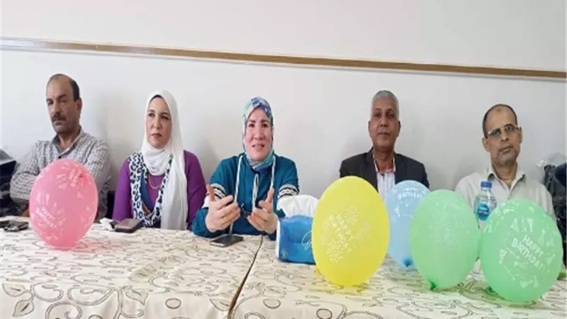 مدير تعليم القناطر الخيرية تشهد احتفالية تكريم الطلاب المتفوقين
